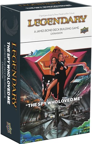 2!UD95366 Legendary: James Bond 007 Deck Building Game: The Spy Who Loved Me Expansion published by Upper Deck