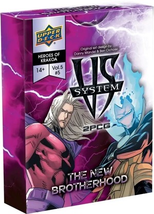2!UD98805 VS System Card Game: Marvel: The New Brotherhood published by Upper Deck