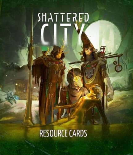 UFP0204 Shattered City RPG: Resource Cards published by UFO Press