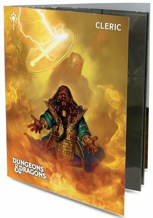 UP18594 Dungeons And Dragons Class Folio With Stickers: Cleric published by Ultra Pro