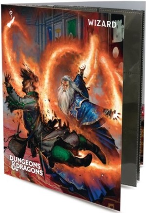 UP18603 Dungeons And Dragons Class Folio With Stickers: Wizard published by Ultra Pro