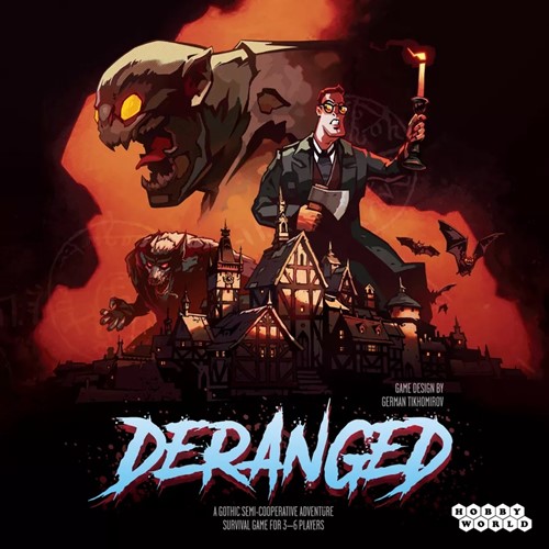 UP188610 Deranged Board Game published by Ultra Pro