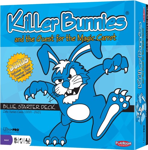 UP40601 Killer Bunnies And The Conquest Of The Magic Carrot: Blue Starter published by Ultra Pro
