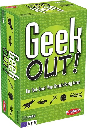 UP66200 Geek Out! Card Game published by Ultra Pro