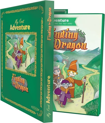 Finding The Dragon Board Game: My First Adventure Game Book