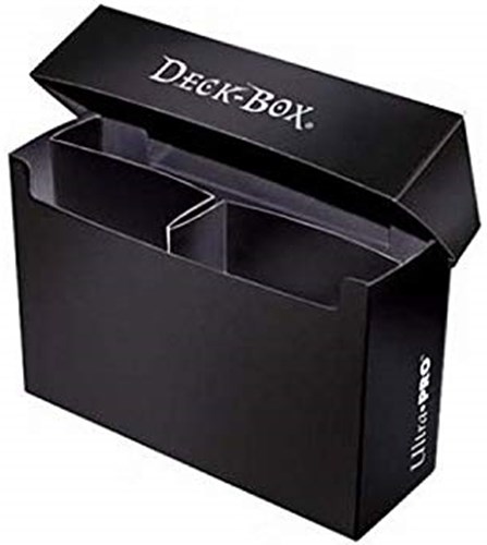 Ultra Pro - 3 Compartment Oversized Black Deck Box