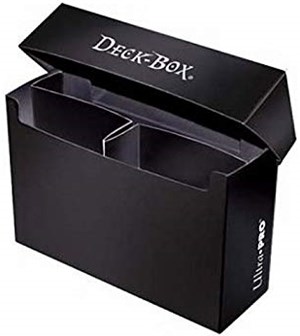UP82487 Ultra Pro - 3 Compartment Oversized Black Deck Box published by Ultra Pro