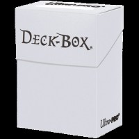 UP82591 Ultra Pro - Deck Box (White) published by Ultra Pro