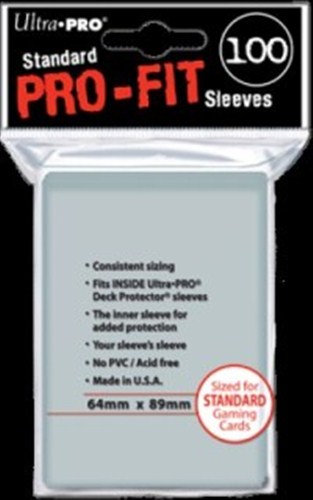 100 UltraPro Standard Pro Fit Sleeves