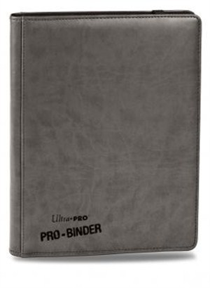 UP84198 Ultra Pro - Portfolio Pro Grey Binder published by Ultra Pro