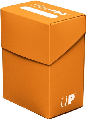 UP85300U Ultra Pro - Deck Box (Pumpkin Orange) published by Ultra Pro