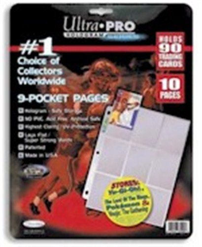 Ultra Pro - 10 x 9 Platinum Pocket Album Pages