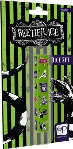 USOAC010680 Beetlejuice Dice Set published by USAOpoly