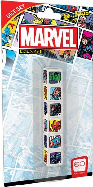 2!USOAC699002105 Marvel Avengers Dice Set published by USAOpoly