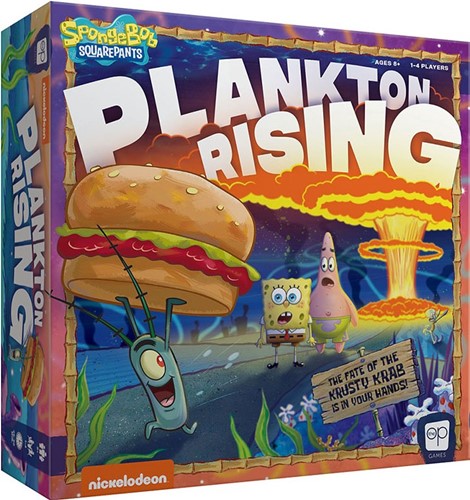 USODC712002000 Sponge Bob Plankton Rising Board Game published by USAOpoly