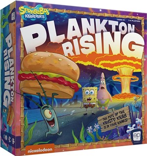 2!USODC712002000 Sponge Bob Plankton Rising Board Game published by USAOpoly