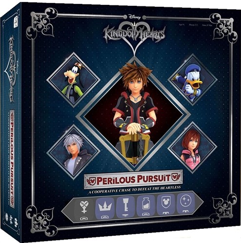 USODI635002100 Kingdom Hearts Perilous Pursuit Board Game published by USAOpoly