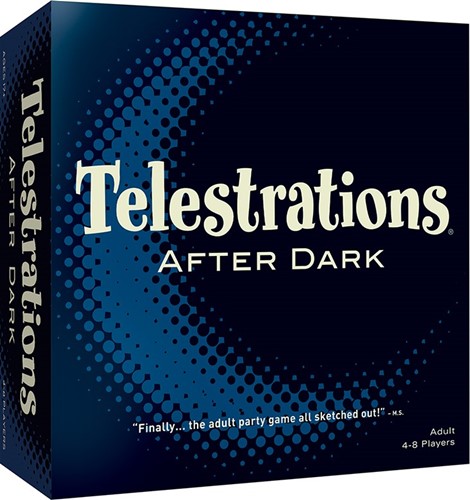 USOER000410 Telestrations Board Game: After Dark published by USAOpoly