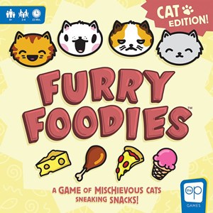 USOFF131000 Furry Foodies Board Game published by USAOpoly