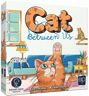USOHB0006490025 Cat Between Us Card Game published by USAOpoly