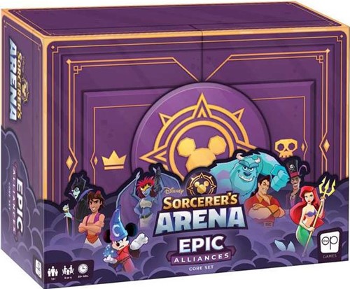 USOHB76400220004 Disney's Sorcerers Arena Board Game: Epic Alliances Core Set published by USAOpoly