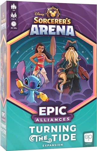 USOHB78100220006 Disney's Sorcerers Arena Board Game: Epic Alliances Turning The Tide Expansion 1 published by USAOpoly