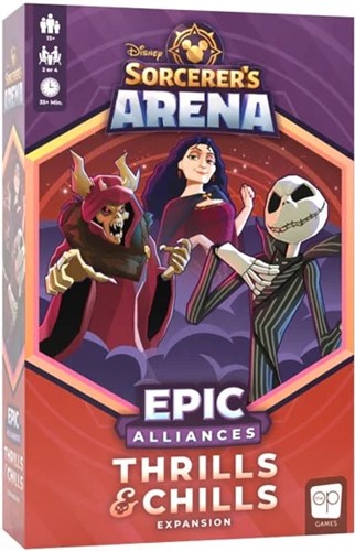 USOHB78200220006 Disney's Sorcerers Arena Board Game: Epic Alliances Thrills And Chills Expansion 2 published by USAOpoly