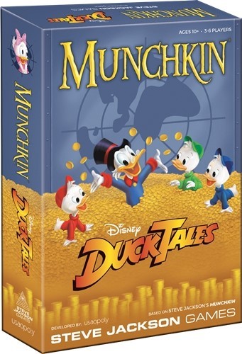 USOMU004577 Munchkin Card Game: Disney Ducktales Edition published by USAOpoly