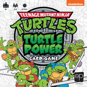 2!USOPA096346 Teenage Mutant Ninja Turtles: Turtle Power Card Game published by USAOpoly