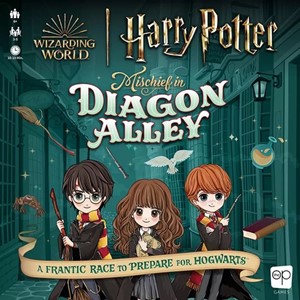 USOPA1040 Harry Potter Board Game: Mischief In Diagon Alley published by USAOpoly