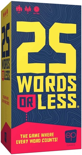 USOPA1427380021 25 Words Or Less Game published by USAOpoly