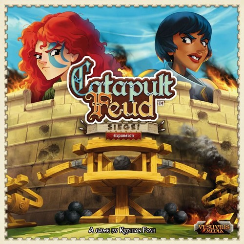 Catapult Feud Board Game: Siege Expansion
