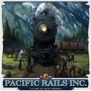 VESPRI01 Pacific Rails Inc Board Game published by Vesuvius Media