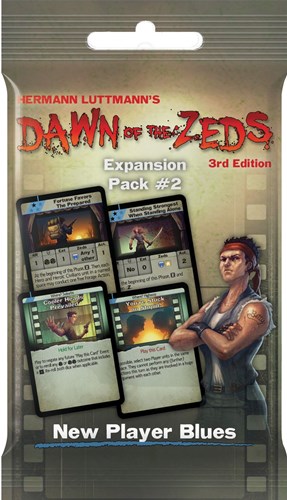 VPG12029 Dawn Of The Zeds Board Game: 3rd Edition Expansion Pack 2: New Player Blues published by Hitpointe Sales
