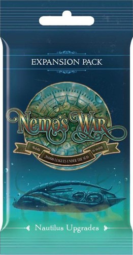 VPGGSUH2501 Nemo's War Board Game 2nd Edition: Nautilus Upgrades Expansion Pack published by Victory Point Games