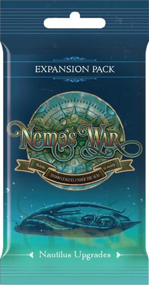 VPGGSUH2501 Nemo's War Board Game 2nd Edition: Nautilus Upgrades Expansion Pack published by Victory Point Games