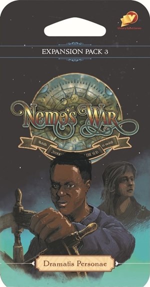 VPGGSUH2504 Nemo's War Board Game 2nd Edition: Dramatis Personae Expansion Pack published by Victory Point Games