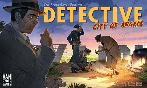 VRG007 Detective Board Game: City Of Angels published by Van Ryder Games