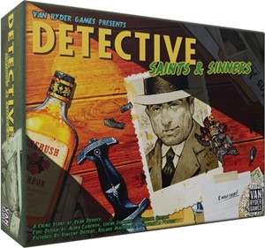 2!VRG307 Detective Board Game: City Of Angels: Saints And Sinners Expansion published by Van Ryder Games