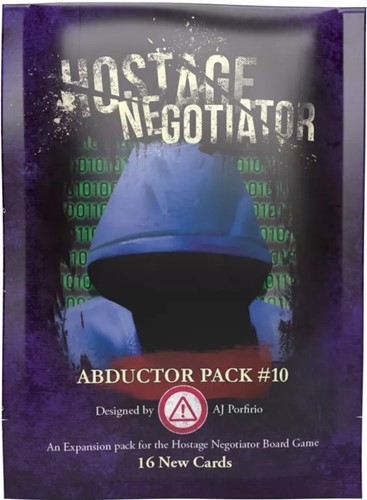Hostage Negotiator Card Game: Abductor Pack #10