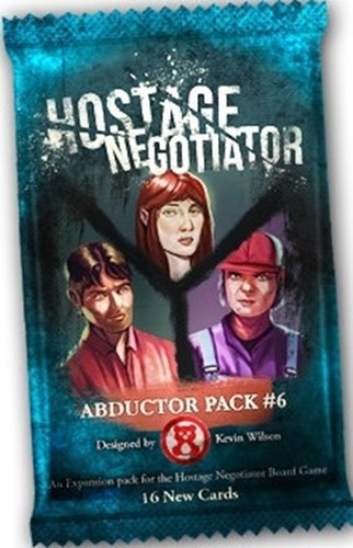 VRGAP6 Hostage Negotiator Card Game: Abductor Pack #6 published by Van Ryder Games