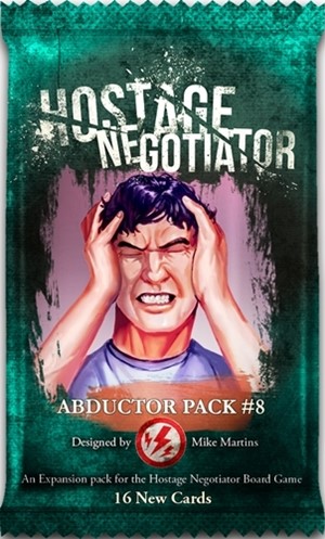 VRGAP8 Hostage Negotiator Card Game: Abductor Pack #8 published by Van Ryder Games