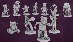2!VRGFG016M Final Girl Board Game: Bad Times At Buddyland Miniatures published by Van Ryder Games