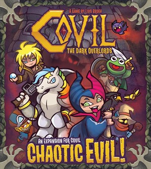 2!VSMCDO02 Covil: The Dark Overlords Board Game: Chaotic Evil! Expansion published by Vesuvius Media