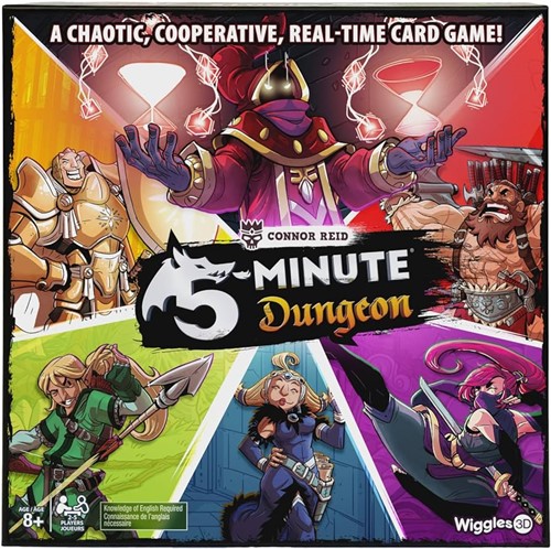 W3D5MD01 5 Minute Dungeon Card Game published by 3D Wiggles