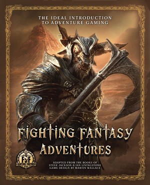 3!WD5022 Fighting Fantasy Adventures Card Game published by Wallace Design