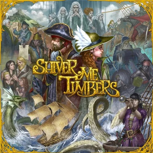 WELSMT Shiver Me Timbers Board Game published by Weltflucht Verlag