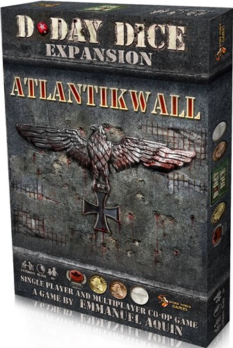 WFGDDD005 D-Day Dice Game: 2nd Edition Atlantikwall Expansion published by Word Forge Games