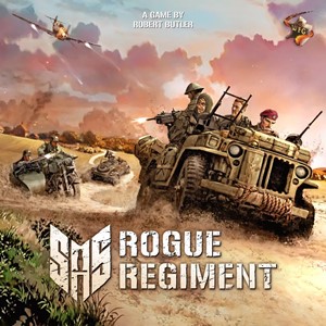 WFGSAS001 SAS Rogue Regiment Board Game published by Word Forge