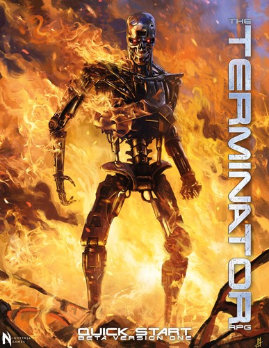 WFGTER804 The Terminator RPG: Quick Start published by Nightfall Games